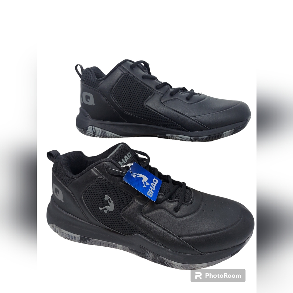 SHAQ Scion Low Top Basketball Shoes Black Men's Size 11 NWOT - Picture 3 of 8